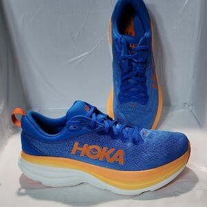 NEW Hoka One BONDI 8 Men's  Running Sneaker Blue SZ 11D